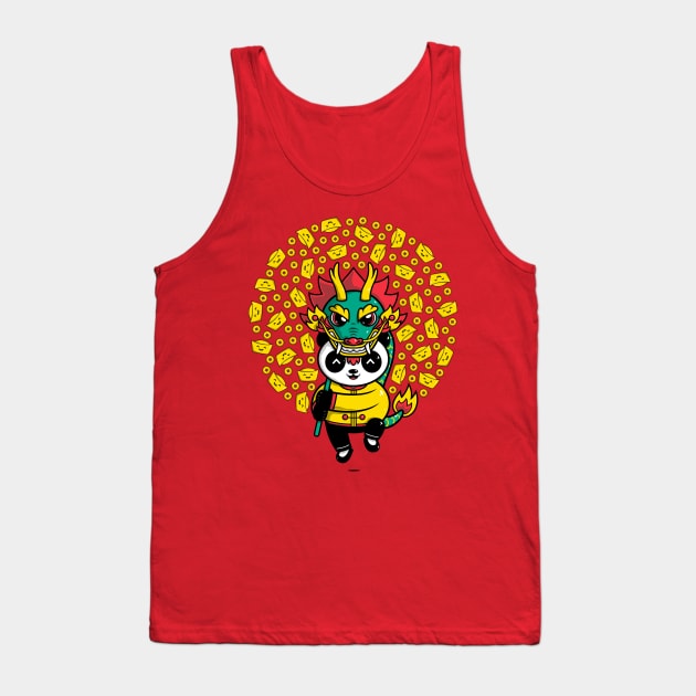 Dragon Dancer Panda II Tank Top by krisren28